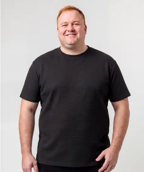 Tričko se strukturovaným vzorem