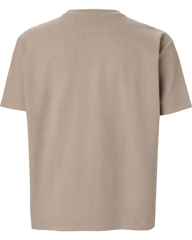 T-shirt texturé homme, gris (KiK Strukturiertes T-Shirt (grau)) — KiK, produit allemand authentique au Maroc