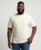 Strukturiertes T-Shirt offwhite