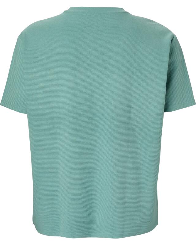 Textured T-shirt for men, petrol (KiK Strukturiertes T-Shirt (petrol)) — KiK, authentic German product in Morocco