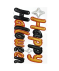 Sticker-Set Halloween orange