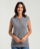 Strickweste meliert grau melange