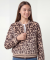 Jas met luipaardprint luipaardprint
