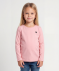 Langarmshirts mit Herzen beige/rose