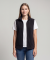 Vest van fleece zwart