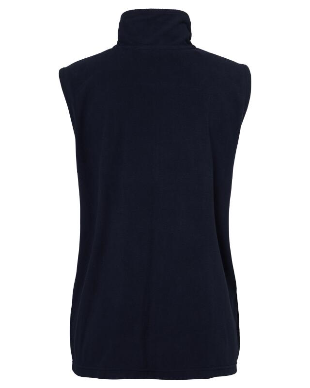 Gilet sans manches polaire uni femme, bleu marine (KiK Fleeceweste unifarben (dunkelblau)) — KiK, produit allemand authentique au Maroc