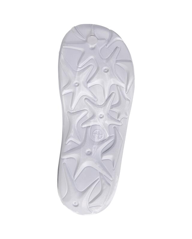 Clogs for women, grey/white (KiK Clogs (grau/weiß)) — KiK, authentic German product in Morocco