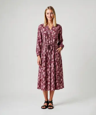 Weites Midikleid
