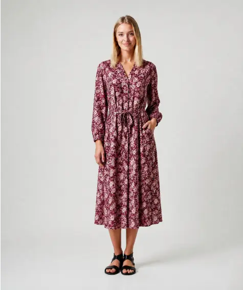 Weites Midikleid
