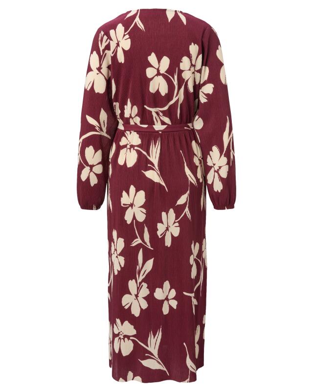 Pleated dress for women, berry printed (KiK Plisseekleid in Beere (Beere bedruckt)) — KiK, authentic German product in Morocco