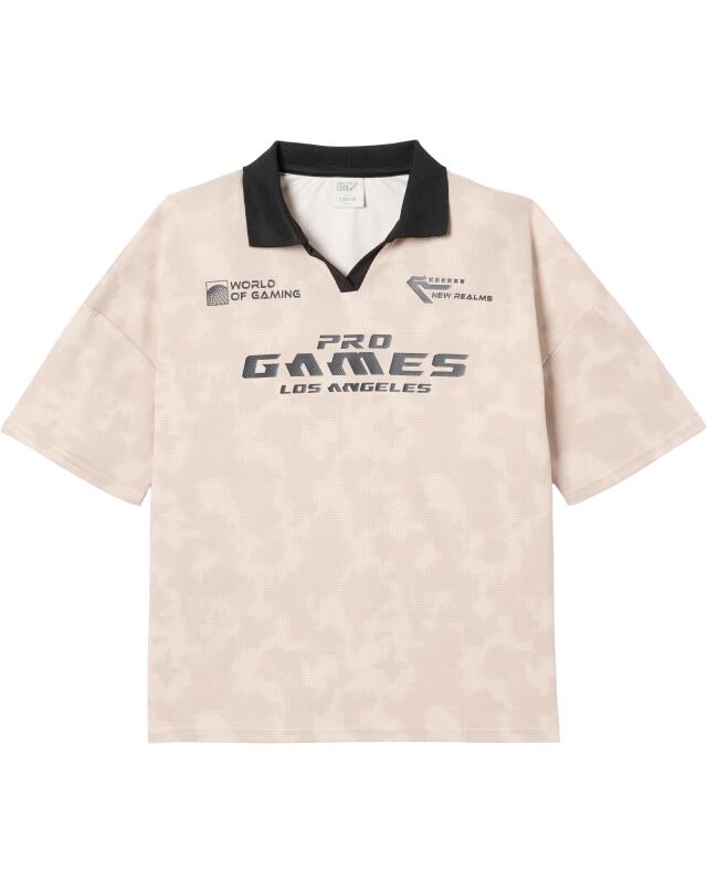 تيشيرت ألعاب فيديو للأولاد، بيج (KiK T-Shirt Gaming (Beige)) — KiK, منتج ألماني أصلي في المغرب