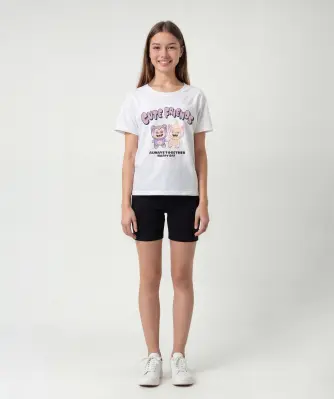 T-Shirt + Radlerhose