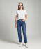 Barrel-Jeans jeansblau dunkel