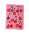 Notizbuch mit Kirschmotiv bunt