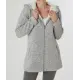 Lange Fleecejacke