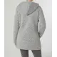 Lange Fleecejacke