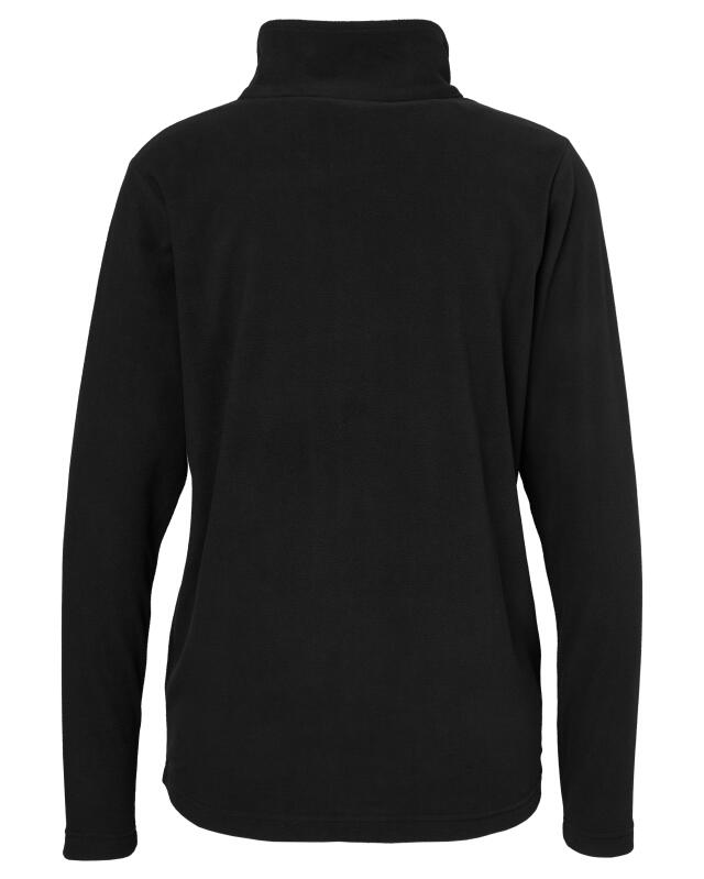 Veste polaire à col montant femme, noir (KiK Fleecejacke mit Stehkragen (schwarz)) — KiK, produit allemand authentique au Maroc
