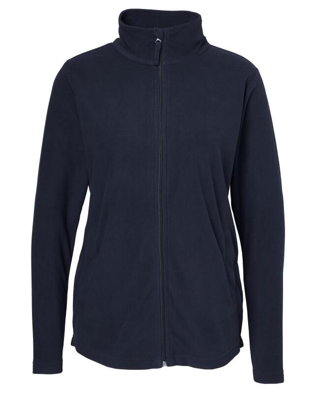 جاكيت فليس بياقة عالية للنساء، كحلي (KiK Fleecejacke mit Stehkragen (dunkelblau)) — KiK, منتج ألماني أصلي في المغرب