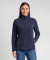 Fleecejacke mit Stehkragen dunkelblau