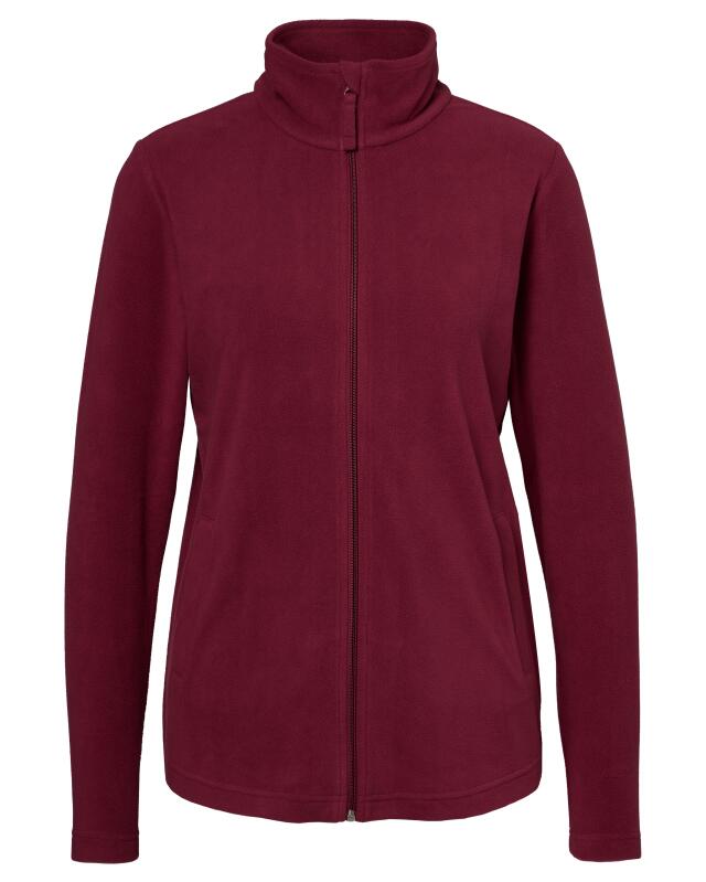 Veste polaire à col montant femme, baie (KiK Fleecejacke mit Stehkragen (beere)) — KiK, produit allemand authentique au Maroc