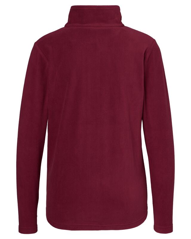 Veste polaire à col montant femme, baie (KiK Fleecejacke mit Stehkragen (beere)) — KiK, produit allemand authentique au Maroc