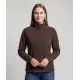 Fleecejacke mit Stehkragen