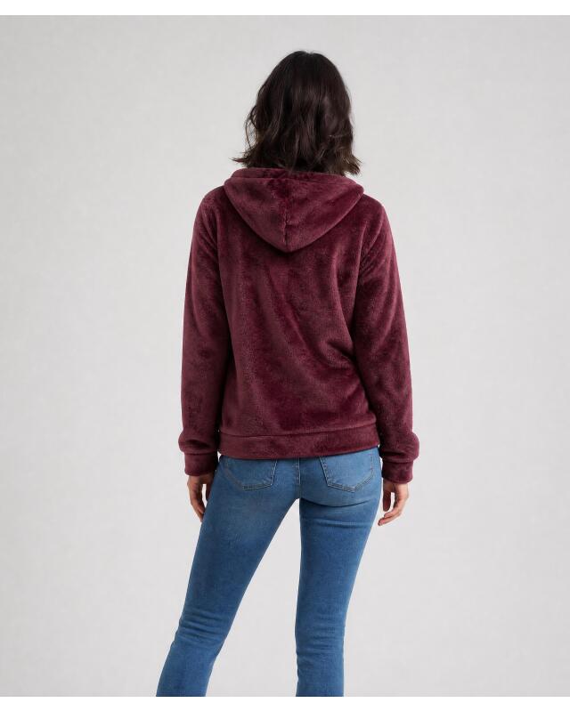 Veste polaire douillette femme, violet (KiK Kuschelige Fleecejacke (lila)) — KiK, produit allemand authentique au Maroc