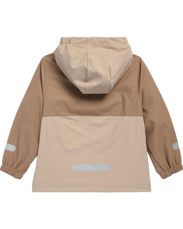 Veste de pluie color block garçon, marron (KiK Regenjacke Colour-Blocking (braun)) — KiK, produit allemand authentique au Maroc