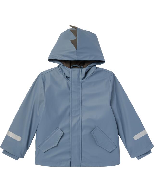 جاكيت مطر ببطانة فليس للأولاد، أزرق (KiK Regenjacke mit Innenfleece (blau)) — KiK, منتج ألماني أصلي في المغرب