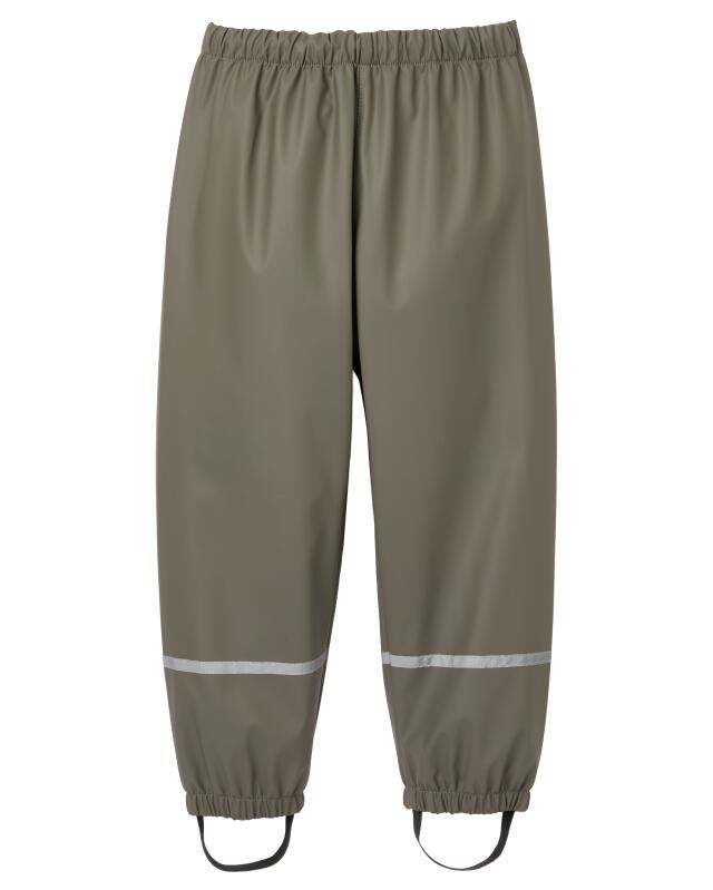 Rain trousers with elastic waistband for boys, dark green (KiK Regenhose mit elastischem Bund (dunkelgrün)) — KiK, authentic German product in Morocco