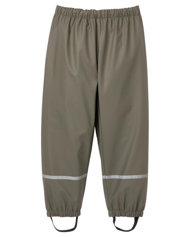Rain trousers with elastic waistband for boys, dark green (KiK Regenhose mit elastischem Bund (dunkelgrün)) — KiK, authentic German product in Morocco