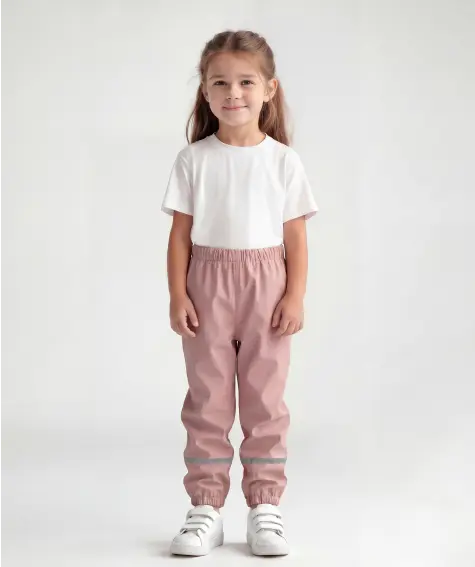 Regenhose mit elastischem Bund