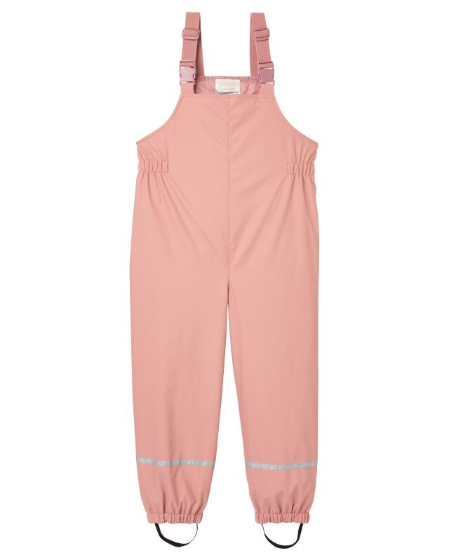 Rain dungarees for girls, dark pink (KiK Regenhose mit Latz (dunkelrosa)) — KiK, authentic German product in Morocco