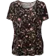 Camiseta con estampado floral