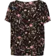 Camiseta con estampado floral