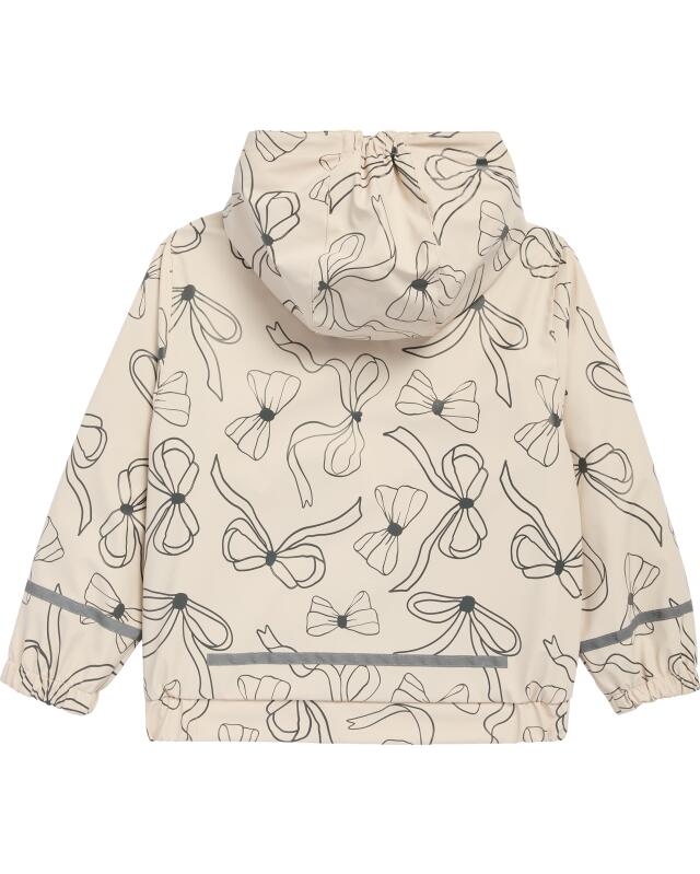 جاكيت مطر بفيونكات للبنات، بيج (KiK Regenjacke mit Schleifen (Beige)) — KiK, منتج ألماني أصلي في المغرب