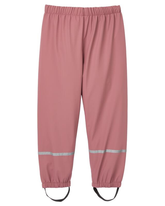 Rain trousers with elastic waistband for girls, pink (KiK Regenhose mit elastischem Bund (rosa)) — KiK, authentic German product in Morocco