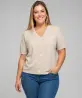 beige gemeleerd