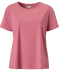 Elastisches T-Shirt dunkelrosa