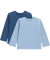 Schlichte Langarmshirts dunkelblau