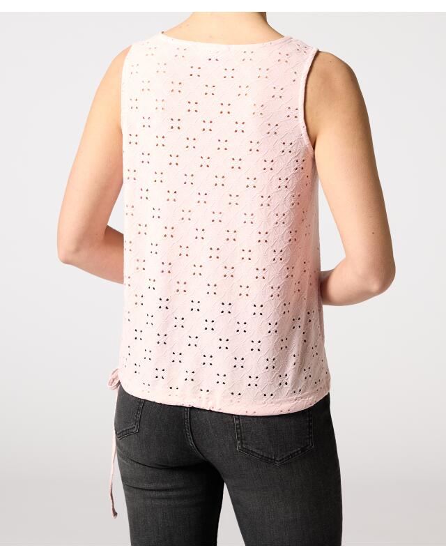 توب بدون أكمام بنقشة مثقبة للنساء، وردي (KiK Tanktop mit Lochmuster (rosa)) — KiK, منتج ألماني أصلي في المغرب