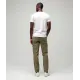 Pantalones cargo con cintura elástica