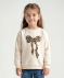 Süße Sweatshirts grau/offwhite