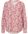 Gebloemde blouse met lange mouwen bloemenprint