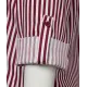 Gestreifte Viskosebluse