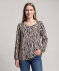 Bluse mit Zebramuster Zebradruck