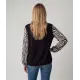 Bluse mit Zebramuster