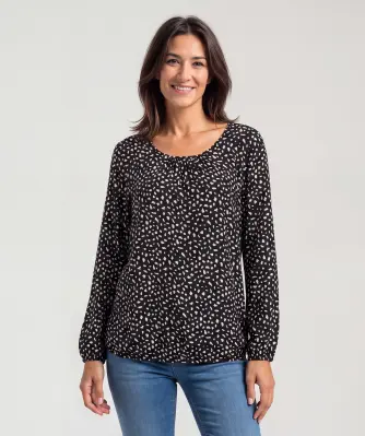 Blouse met patroon