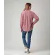 Blusa de franela y pana