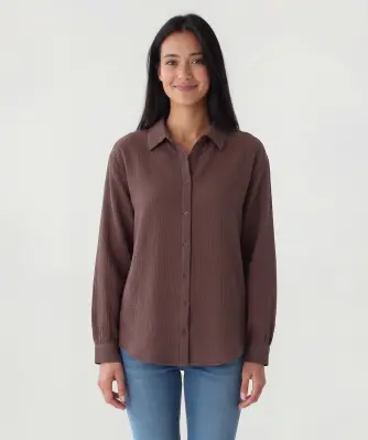 Bluse aus Musselin